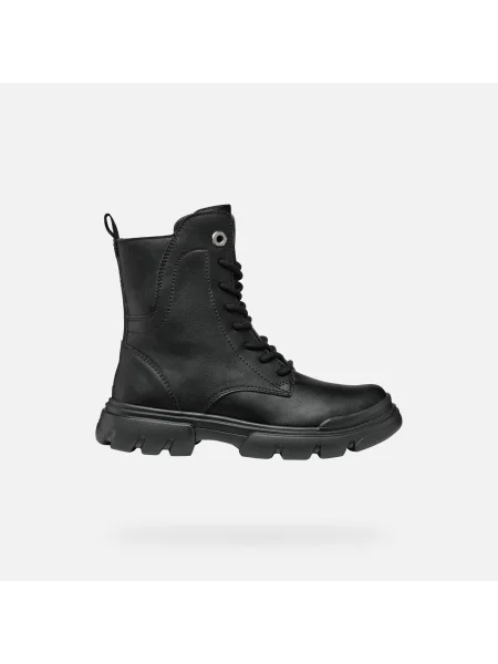 Čižmy Geox J Junette D čierna