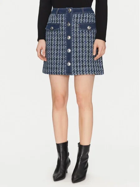 Morgan Fustă mini albastru