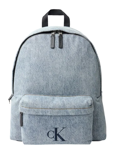 Nahrbtnik Calvin Klein Denim Backpack 40 Svetlo modra