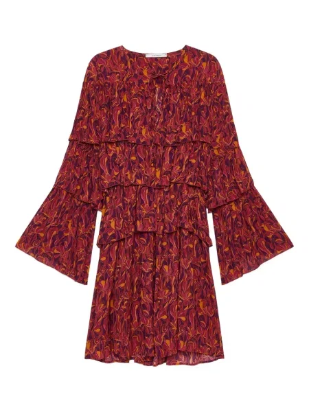 Rochie mini Maliparmi cu model floral cu imagine de costum