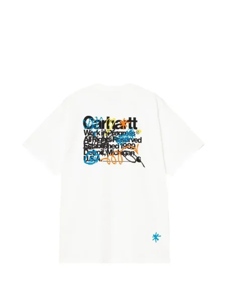 Tricou Carhartt Wip scurt alb