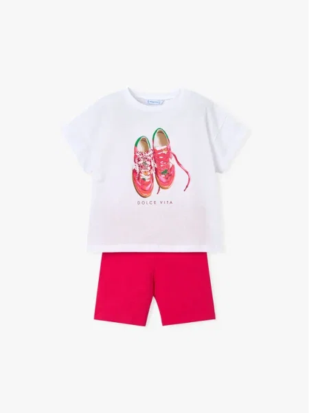 Mayoral Póló és leggins szett fehér
