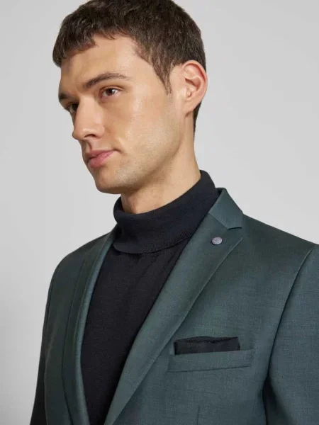 Marynarka na 2 z kołnierzem z połami model Caden' Cg - Club Of Gents
