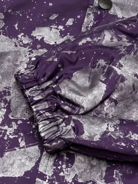 Geacă Needles cu imagine violet