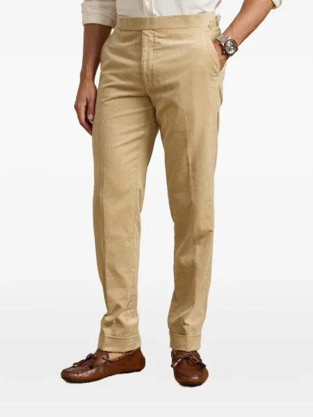 Παντελόνι Ralph Lauren Purple Label κοτλέ μωβ