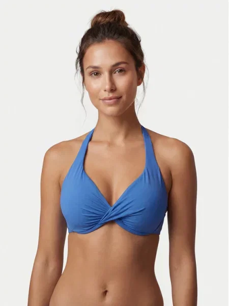 Seafolly Gornji del bikini S.Collective Wrap modra