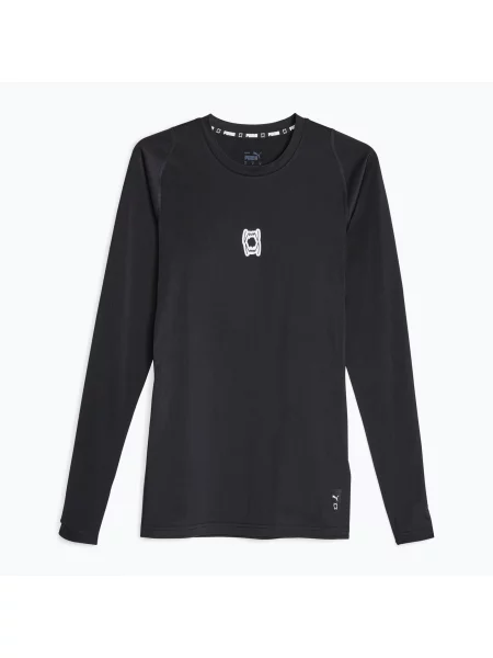 Longsleeve koszykarski męksi PUMA Hoops Team Top Baselayer puma black czarny
