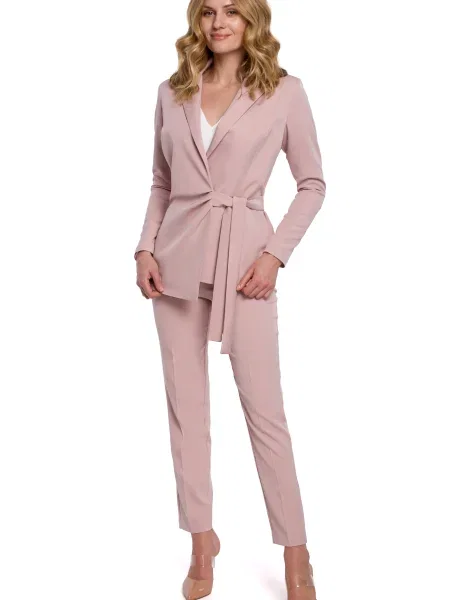 Sacou Makover clasic roz