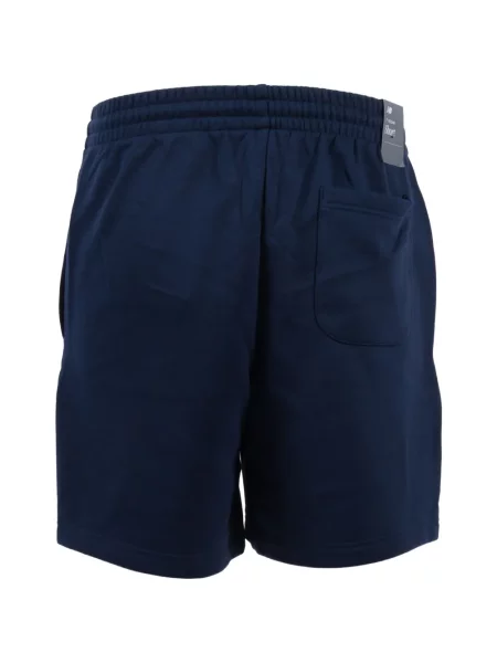 Pantaloni scurți New Balance 327 din piele de căprioară cu cordon albastru