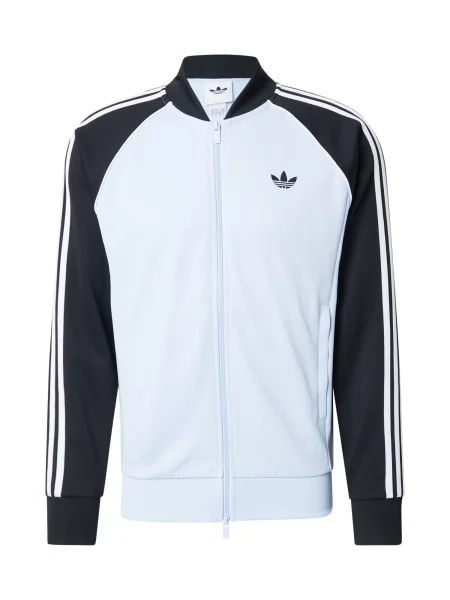 ADIDAS ORIGINALS Mikina Stokha pastelová modrá černá