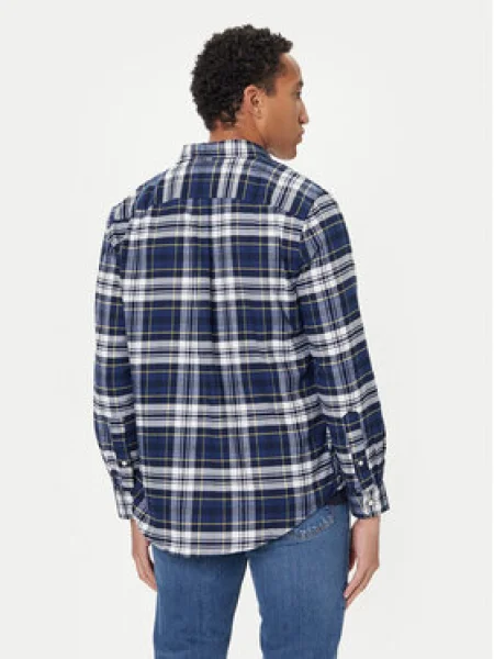 Tommy Hilfiger Košeľa Hero Tmavomodrá biela