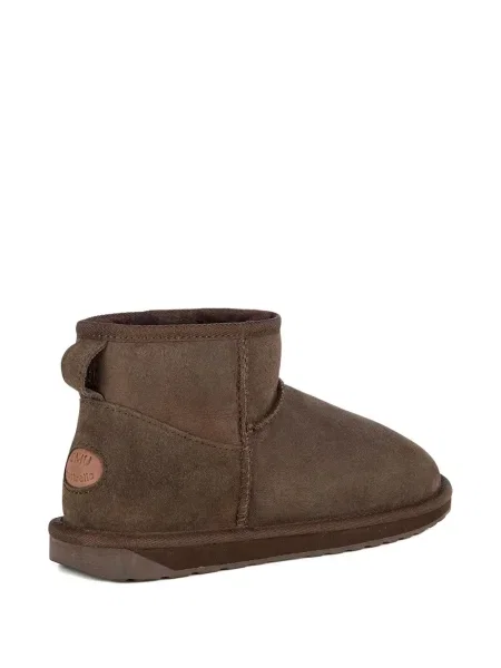 Botine Emu Australia din piele de oaie maro