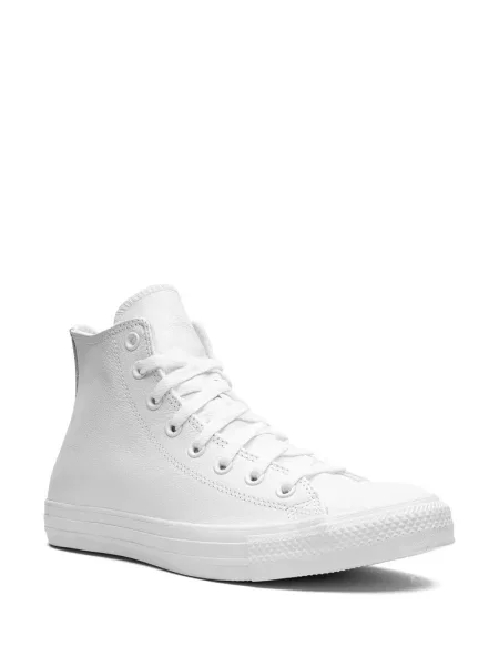 Ριγέ sneakers Converse Chuck Taylor All Star με κρόσσια υφαίνω διαγωνίως μαύρο
