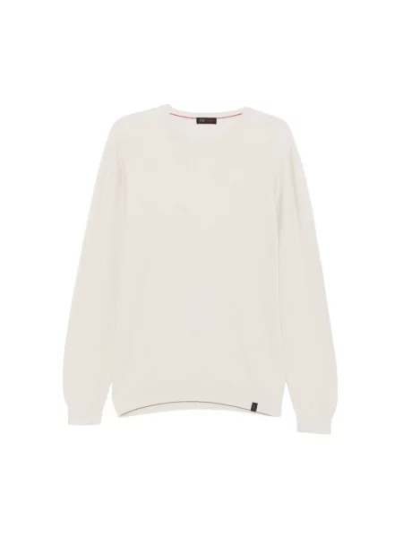 Dzianinowy sweter Fay beżowy