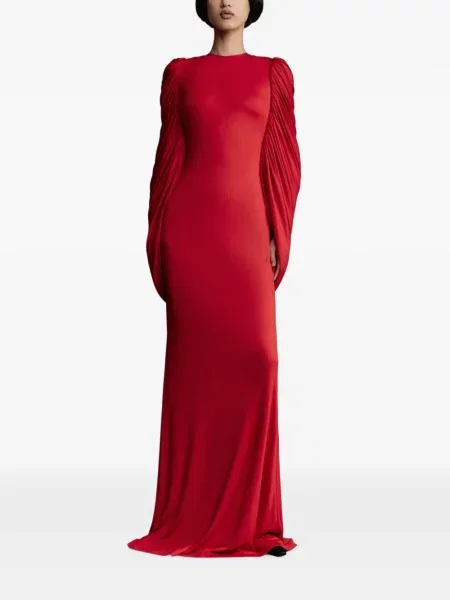 Rochie Seen Users drapată roșu