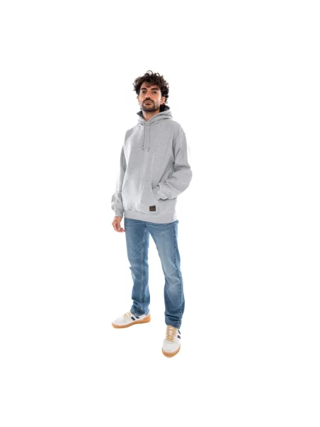 Bluza z kapturem o kroju relaxed fit z czystej bawełny Levi's szara