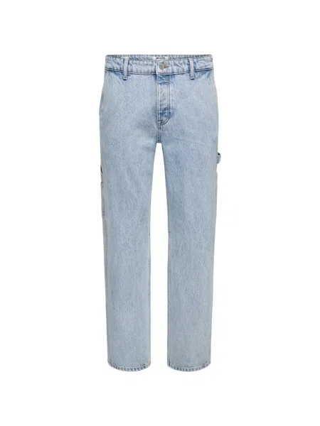 Only & Sons Jeans ONSedge albastru denim negru