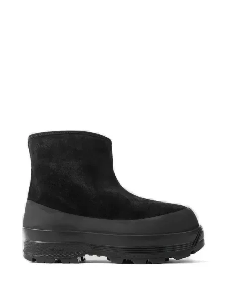 Botine Diemme din piele de căprioară negru