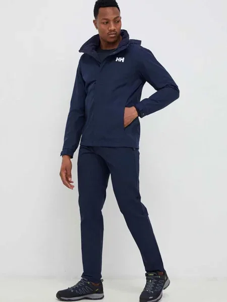 Helly Hansen Dubliner pánska bunda do dažďa tmavomodrá modrá