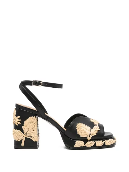 Sandale Castaner din piele negru