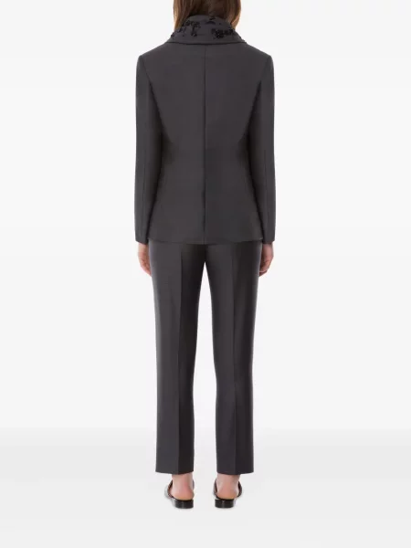 Pantaloni Alberta Ferretti gri