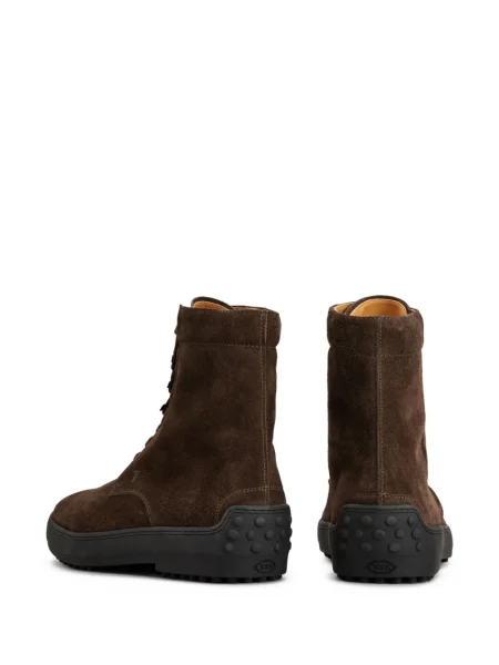 Botine Tod's din piele de căprioară maro