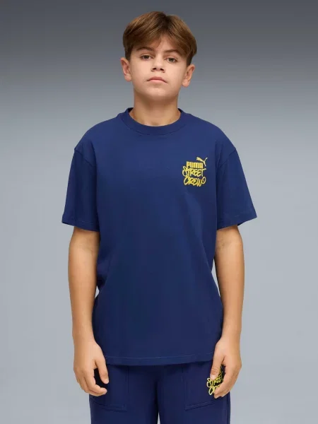 Детская футболка Puma синяя