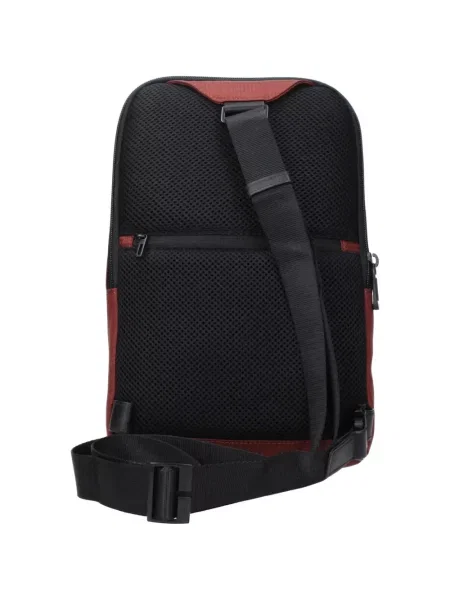Kožený batoh Piquadro červený