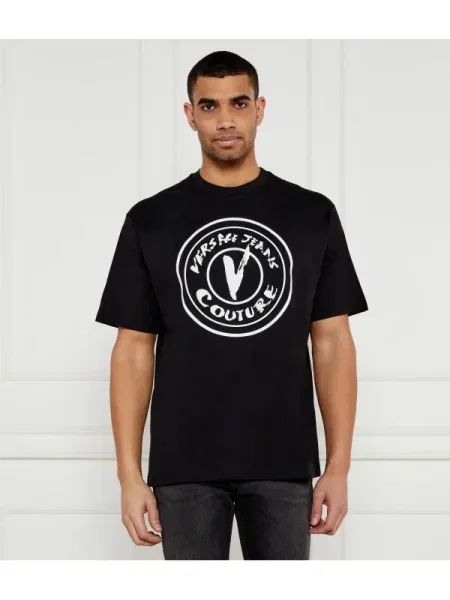 Versace Jeans Couture Tricou | negru