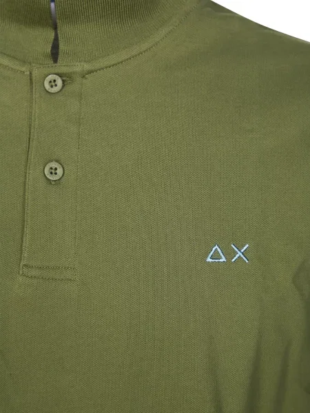 Tricou polo Sun68 verde