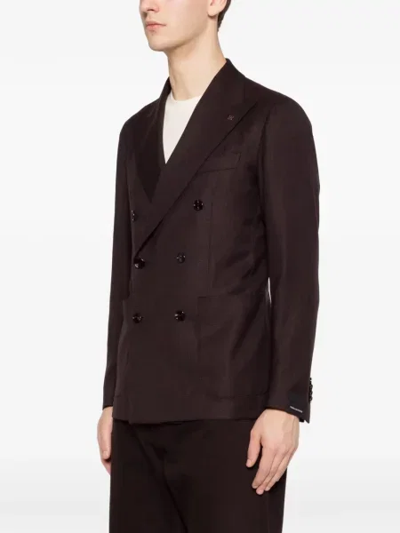 Dvouřadé sako Tagliatore hnědé