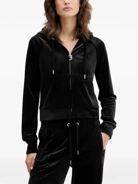 Hanorac cu glugă Juicy Couture negru