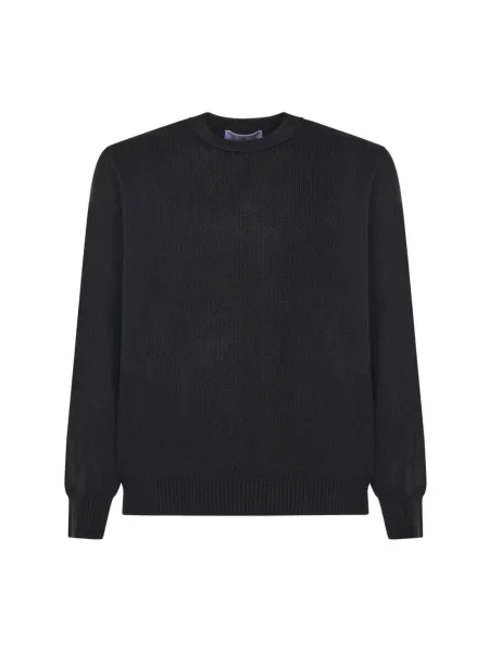 Dzianinowy sweter Stone Island z kamieniami czarny