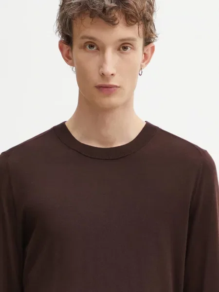 Шерстяной легкий свитер Paul Smith черный