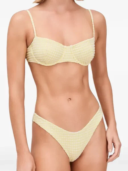 Top Devon Windsor în carouri galben