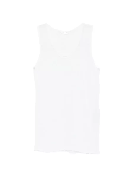 Top Roberto Collina tricotate alb