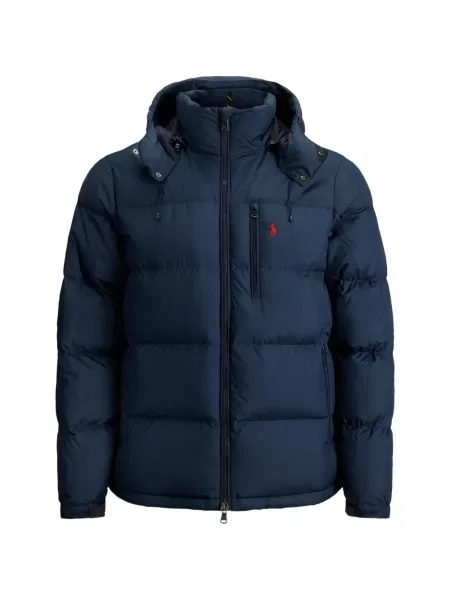 Mănuși Polo Ralph Lauren din piele de căprioară cu șireturi cu vârf închis albastru