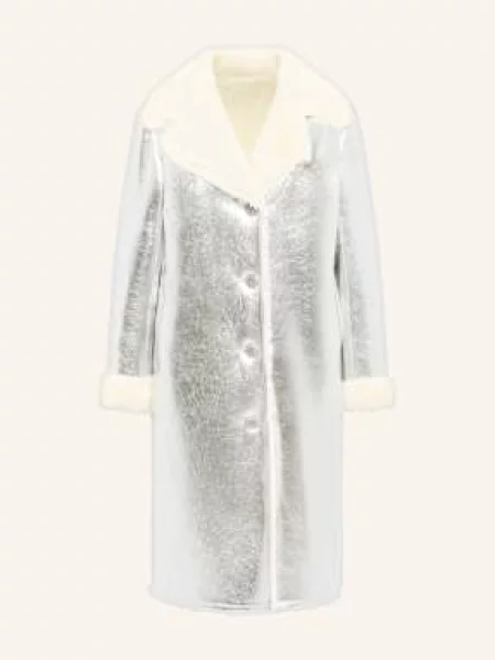 Frieda & Freddies Kabát Arigirl stříbrná/ krémová stříbrný