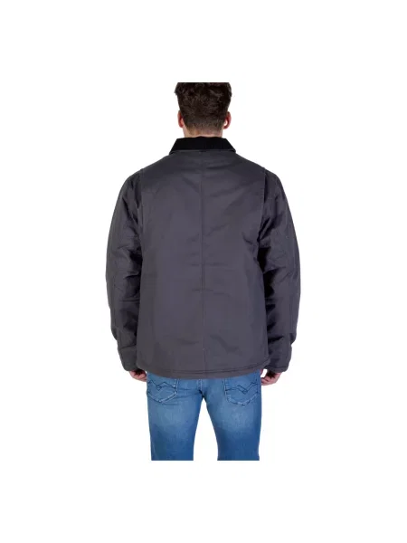 Kurtka jeansowa Tommy Jeans z kołnierzem szara