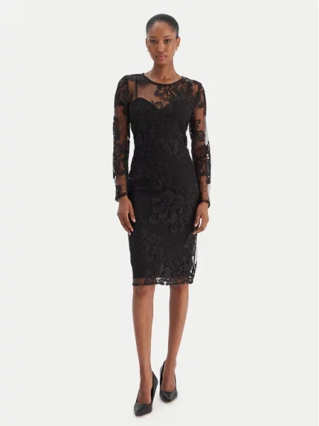 Rinascimento Cocktail obleka črna