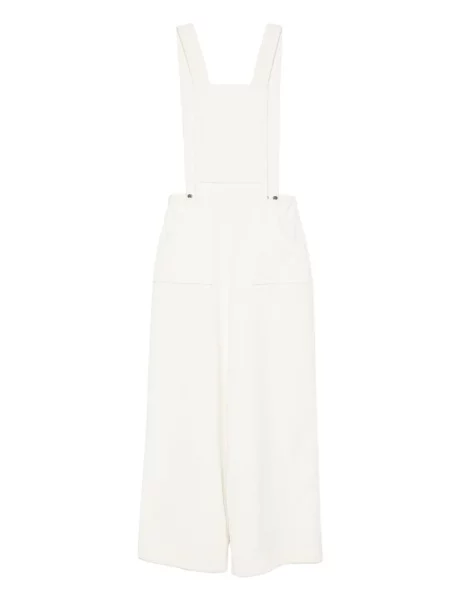 Kombinezon Vestiaire D'un Oiseau Libre sztruksowy biały