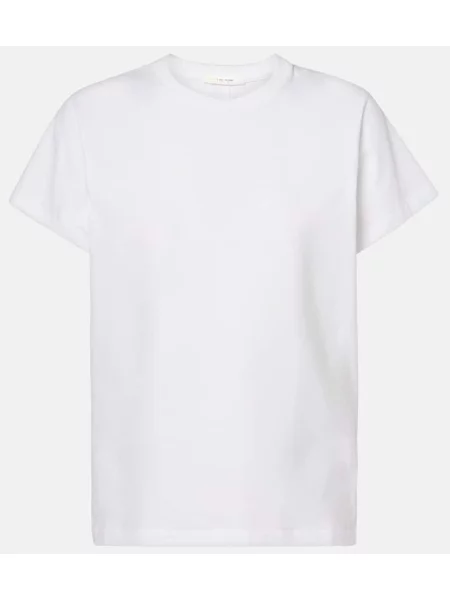 Tricou The Row din jerseu alb