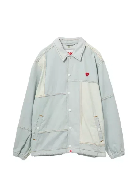 Geacă de blugi Apee™ By *a Bathing Ape® cu petice albastru