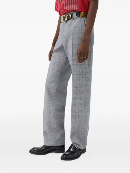 Pantaloni Versace de lână gri