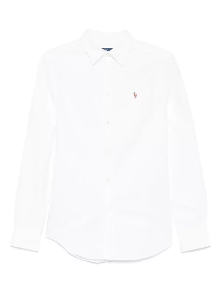 Portofel Polo Ralph Lauren din poplin cu imagine în carouri albastru