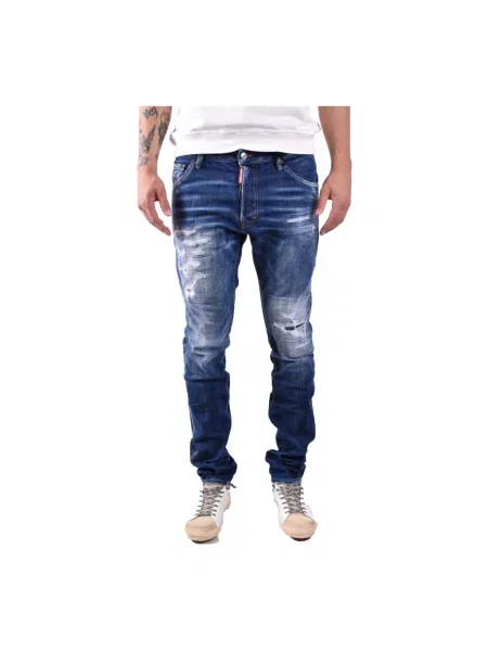Jeansy Dsquared2 niebieskie
