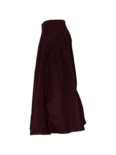 Tafta fustă midi 's Max Mara roșu