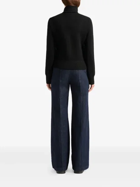 Dzianinowy pikowany kurtka bomber Fusalp czarny