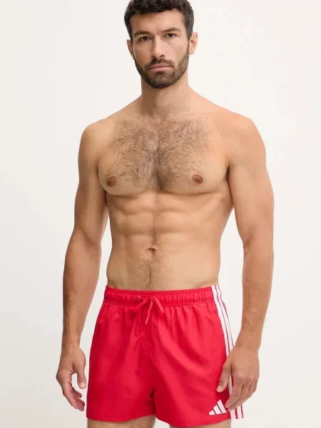Kopalne kratke hlače adidas rdeča