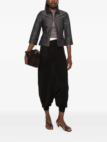 Pantaloni Paloma Wool de lână negru